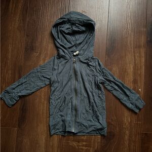 Kate Quinn Gray Blue Lightweight Hoodie